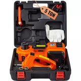 Electric Hydraulic Car Jack 5 Ton 12V with Impact Wrench Inflator Pump - AUPK