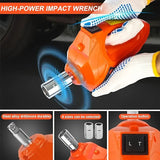 Electric Hydraulic Car Jack 5 Ton 12V with Impact Wrench Inflator Pump - AUPK