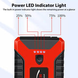99800mAh 12V Car Jump Starter Pack Booster Charger Battery Power Bank AU Plug - AUPK