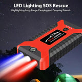 99800mAh 12V Car Jump Starter Pack Booster Charger Battery Power Bank AU Plug - AUPK