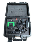 360 Rotary 4D 16 Lines Green Laser Level Self Leveling Cross Measure with Tripod - AUPK