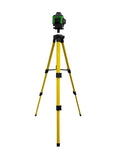 360 Rotary 4D 16 Lines Green Laser Level Self Leveling Cross Measure with Tripod - AUPK