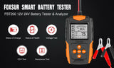 Car battery tester 12V 24V  LCD Battery Analyzer - AUPK