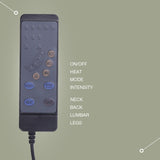 Electric Portable Heating Vibrating FULL BODY MASSAGE MAT - with 10 Motors - AUPK
