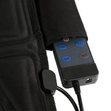 Electric Portable Heating Vibrating FULL BODY MASSAGE MAT - with 10 Motors - AUPK
