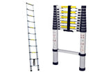 2m or 2.6m,3.2m 3.8m  Telescopic Aluminium Ladder Alloy Extension Extendable Steps Multi Adjustable - AUPK