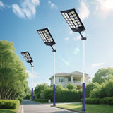 Solar Street Light Motion Sensor Remote control outdoor light 1000W 6500K