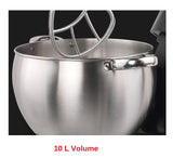 10L commercial dough mixer