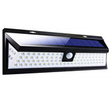 Outdoor Solar Motion Sensor Lights 118 LED 6 Lighting Modes Wall Lights - AUPK