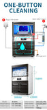 Commercial Ice Maker Machine  Ice Cube Tray Stainless Steel 120 kg/24hrs