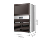 Commercial Ice Maker Machine  Ice Cube Tray Stainless Steel 120 kg/24hrs