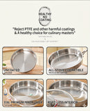 24cm Stainless Steel Frying Pan
