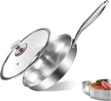 24cm Stainless Steel Frying Pan