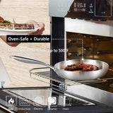 24cm Stainless Steel Frying Pan