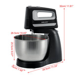Mixer 400W 3.5L dough or food mixer - AUPK