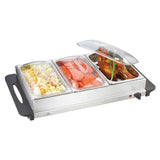 3x2.5 L Food Warmers for Parties Buffet Servers and Warmers - AUPK