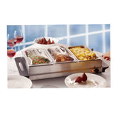 3x2.5 L Food Warmers for Parties Buffet Servers and Warmers - AUPK
