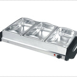 3x2.5 L Food Warmers for Parties Buffet Servers and Warmers - AUPK