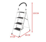 Portable 2 3 4  STEP LADDER MULTI PURPOSE FOR HOUSEHOLD OFFICE FOLDABLE NON SLIP - AUPK