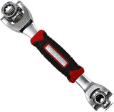 Socket Wrench Socket Spanner 52 in 1 Multifunction Key with 360 Degree Rotating Head Universal Key Multi Key