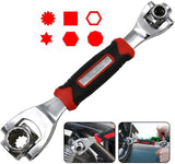 Socket Wrench Socket Spanner 52 in 1 Multifunction Key with 360 Degree Rotating Head Universal Key Multi Key