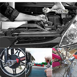 Socket Wrench Socket Spanner 52 in 1 Multifunction Key with 360 Degree Rotating Head Universal Key Multi Key