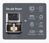 7L Air Fryer Electric Fryer Oven peek window