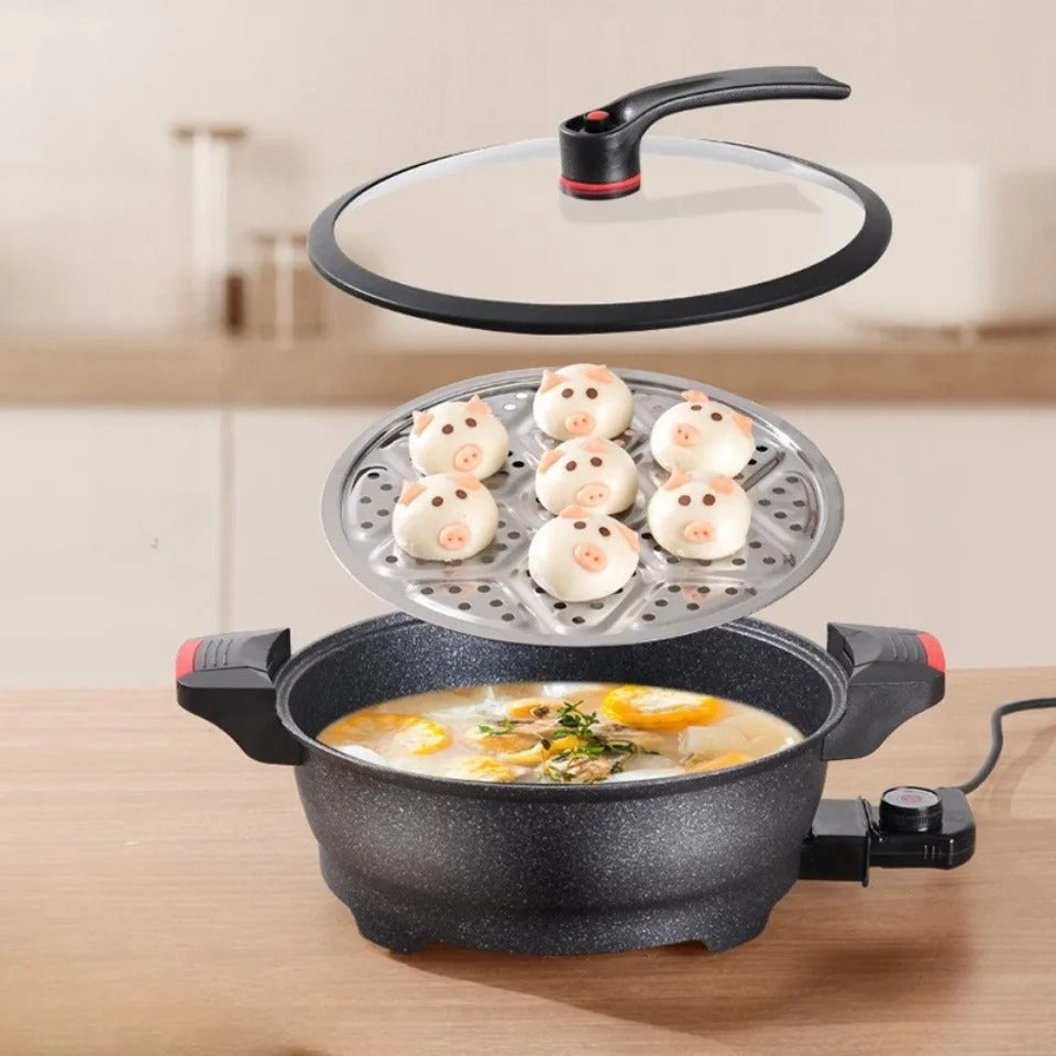7L Micro Pressure Cooker Instant Heating Electric Cooking Pot