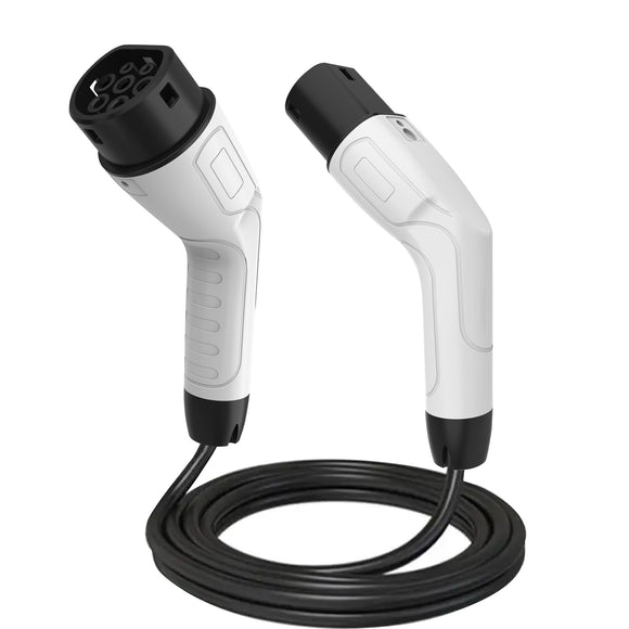 EV Charging Cable, Type 2 to Type 2，32amp, 7kW, 5 Metre - AUPK