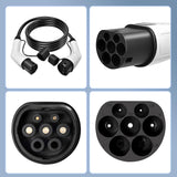 EV Charging Cable, Type 2 to Type 2，32amp, 7kW, 5 Metre - AUPK