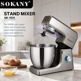 8L commercial dough mixer