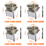 Commercial Automatic Dough Mixer 15kg Flour (30kg dough) Stainless Steel Mixer - AUPK