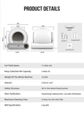 Automatic Self Cleaning Robot Litter Box