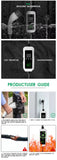 EV Charger, Type 2 | 10A/15A Adaptor | 6A-15A Adjustable Current | 5 Meter - AUPK