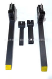 Pallet Forks 43” or 109 CM 680kg Capacity Tractor Forks with Adjustable Stabilizer Bar - AUPK