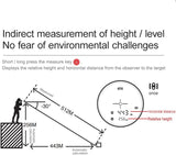 SW-M1000 Golf Rangefinder Telescope 6X Laser Ranger Finder - AUPK