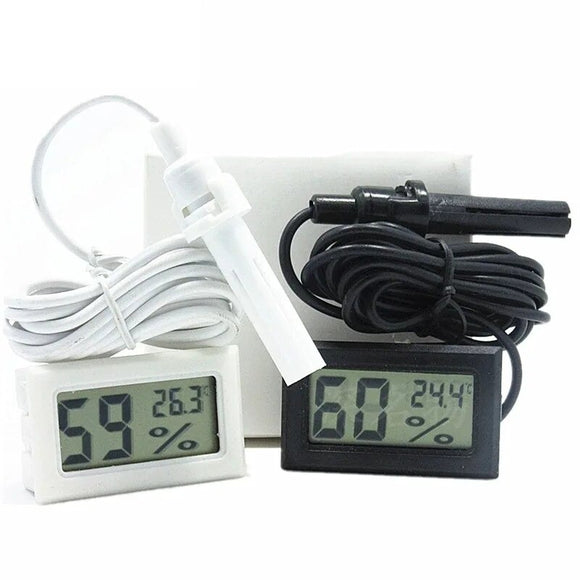 Thermometer with Sensor Monitoring Display Humidity Detector (for beehive, fish pond, reptile)