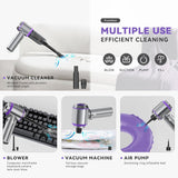 Car Vacuum Cleaner Cordless, Mini Vacuum Cleaner,4-in-1 - AUPK