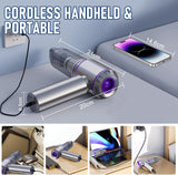 Car Vacuum Cleaner Cordless, Mini Vacuum Cleaner,4-in-1 - AUPK