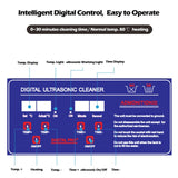 3L-30L Stainless Steel Ultrasonic Cleaning Machine - AUPK
