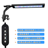 Full Spectrum LED Aquarium Clip-on Light: Professional Lighting for Coral Reefs, Aquatic Plants, and Rimless Fish Tanks.