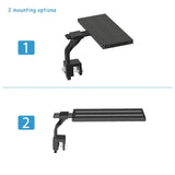 Full Spectrum LED Aquarium Clip-on Light: Professional Lighting for Coral Reefs, Aquatic Plants, and Rimless Fish Tanks.