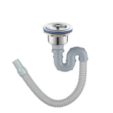 stainless steel bench and  double  sink freestanding 120 x 50 x 80 cm Left Hand Sink - AUPK