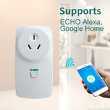 Smart Wifi Plug Remote Control Timer Power Socket Alexa Google Home - AUPK