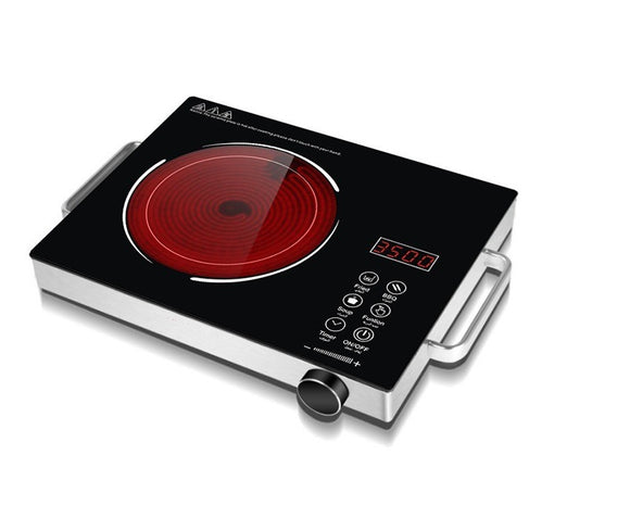 Electric Cooker Infrared Cooktop Any pot Cooking Kitchen Stove Glass Plate 3500 W