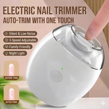 Electric Nail Clippers, Automatic Nail Trimmer with Nail Scraps Storage, USB Rechargeable