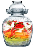 Chinese Glass Fermenting Jar Pickles Jar  for Kimchi  Sauerkraut 5 kg - AUPK