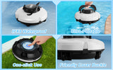 Swimming Pool Cleaner Robot, Intelligent Cordless Cleaner