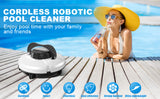 Swimming Pool Cleaner Robot, Intelligent Cordless Cleaner