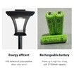 173cm Solar Lamp Post Lights Outdoor with Single or Double Lamp, Waterproof Solar Powered Street Lights for Garden, Pathway, Driveway, Front/Back Door, - AUPK